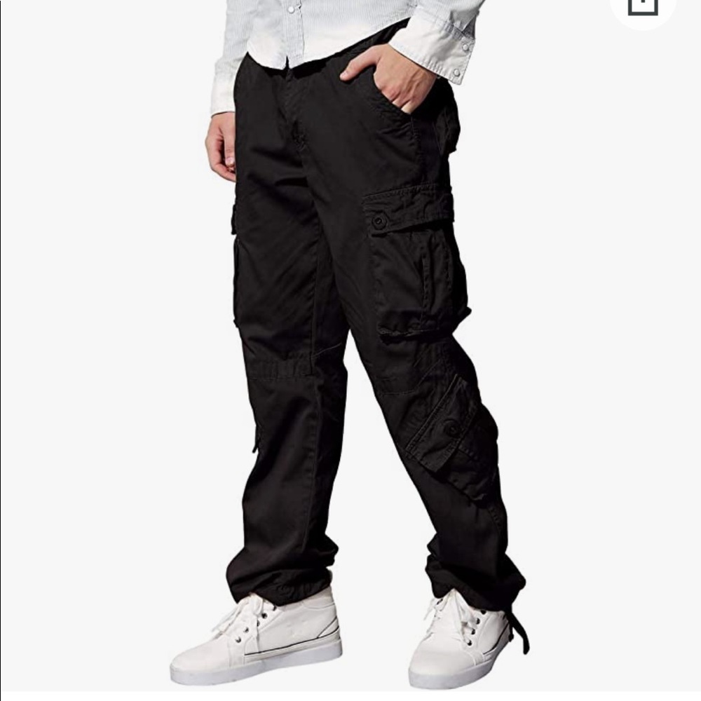 Match Men’s Steel Gray Wild Cargo Pants (Unisex!)